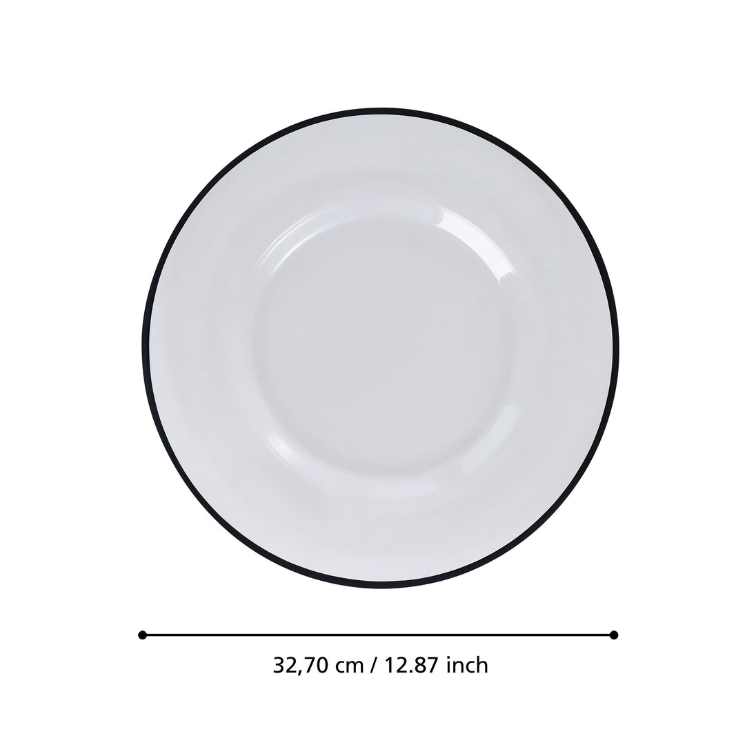 Mayaga charger plate H:2 Ø 32.7 cm