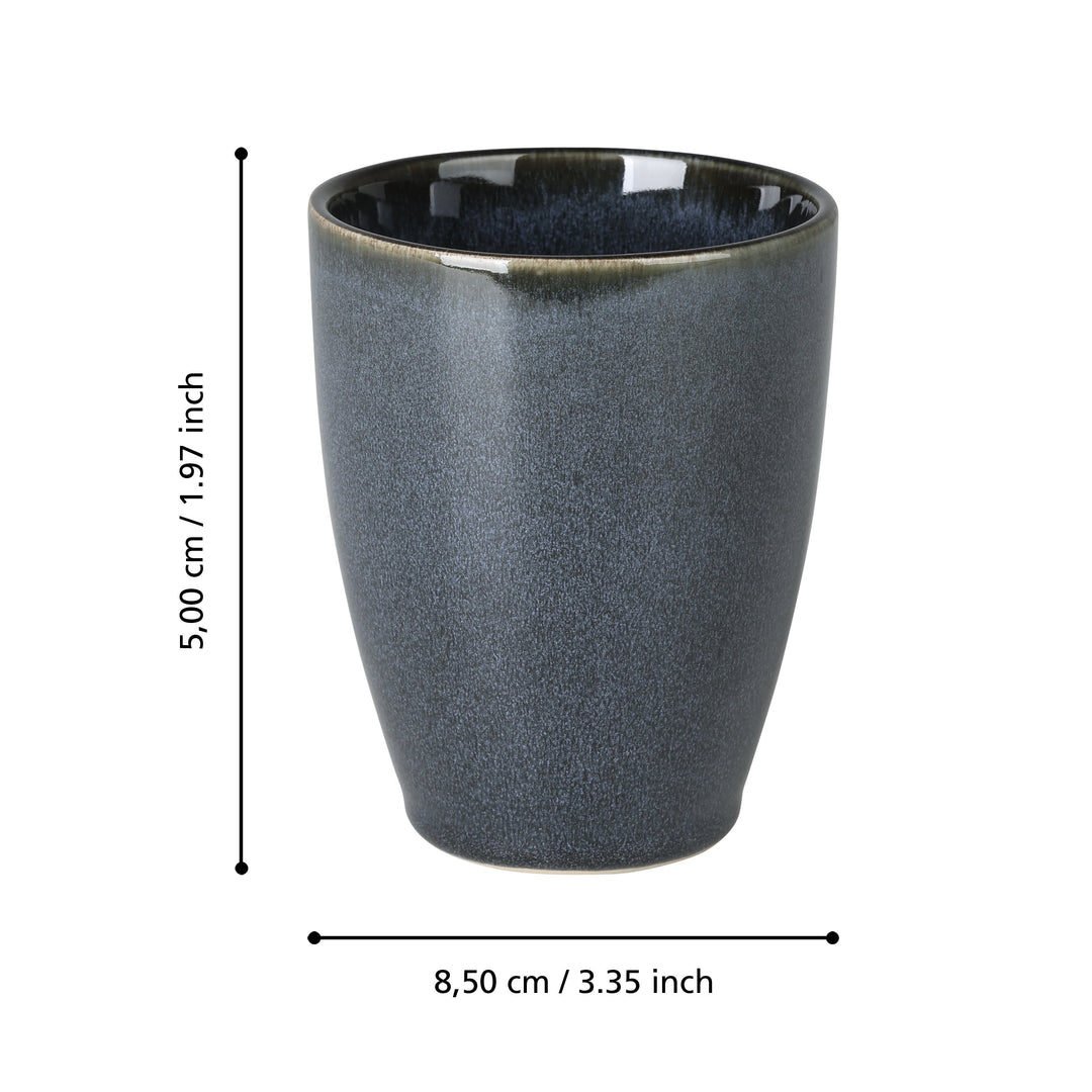 Tasse Murunda  H:10,4 Ø 8,5 cm
