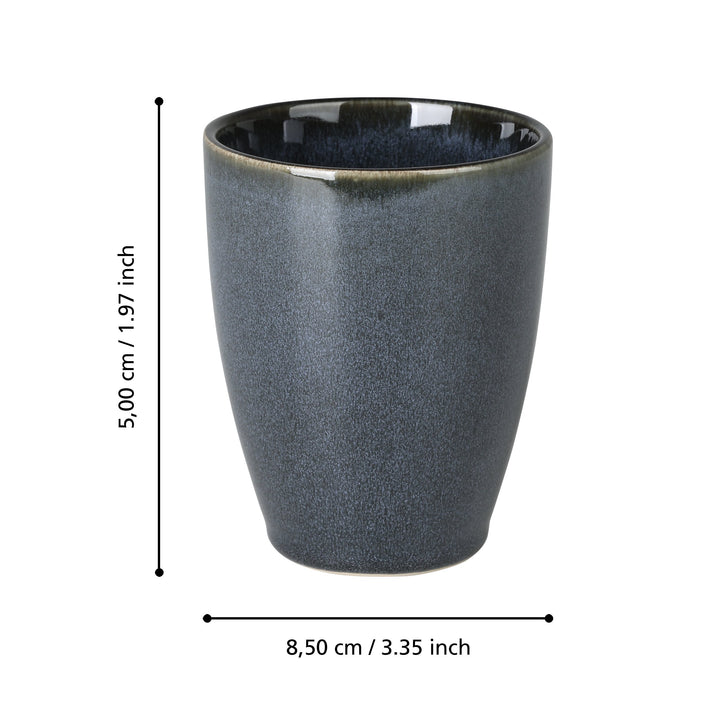 Tasse Murunda  H:10,4 Ø 8,5 cm