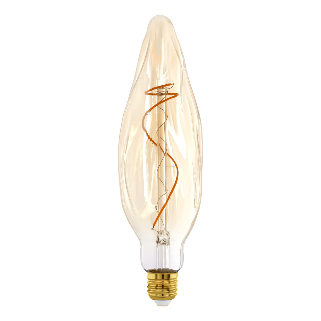 Light bulb Lm_led_e27 glass amber 1X4W L:25.5 Ø 7.8 cm in