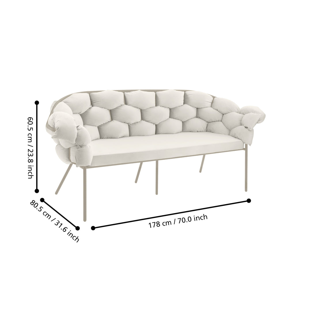 Sofa Manambolosy L:178 H:60.5 cm