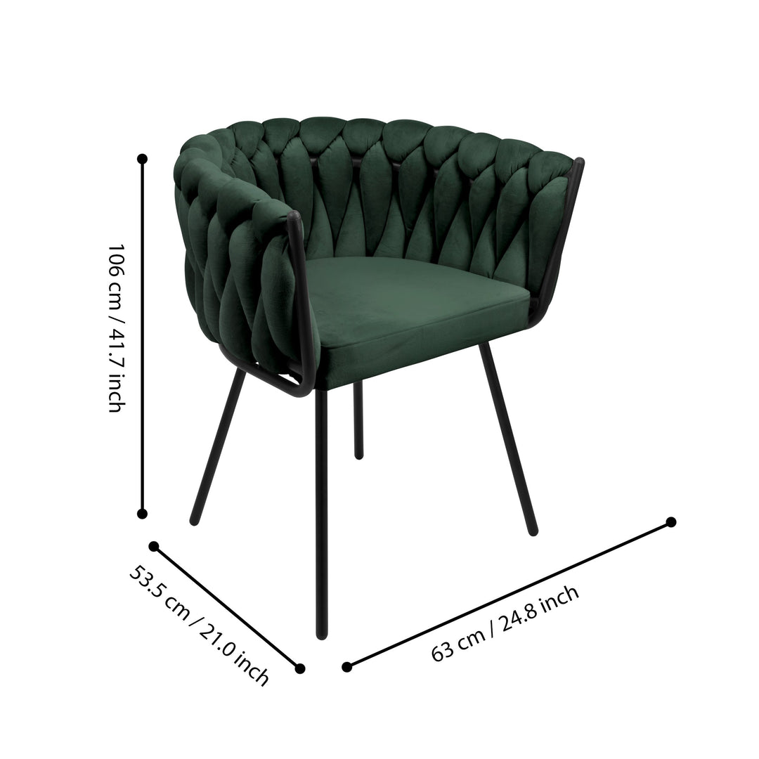 Stuhl Manambolosy  L:63 H:106 cm