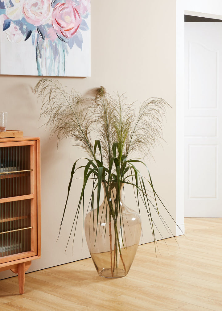 Glasvase Longkali  H:65 Ø 40 cm