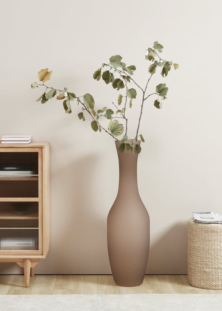Glasvase Longkali  H:100 Ø 30 cm