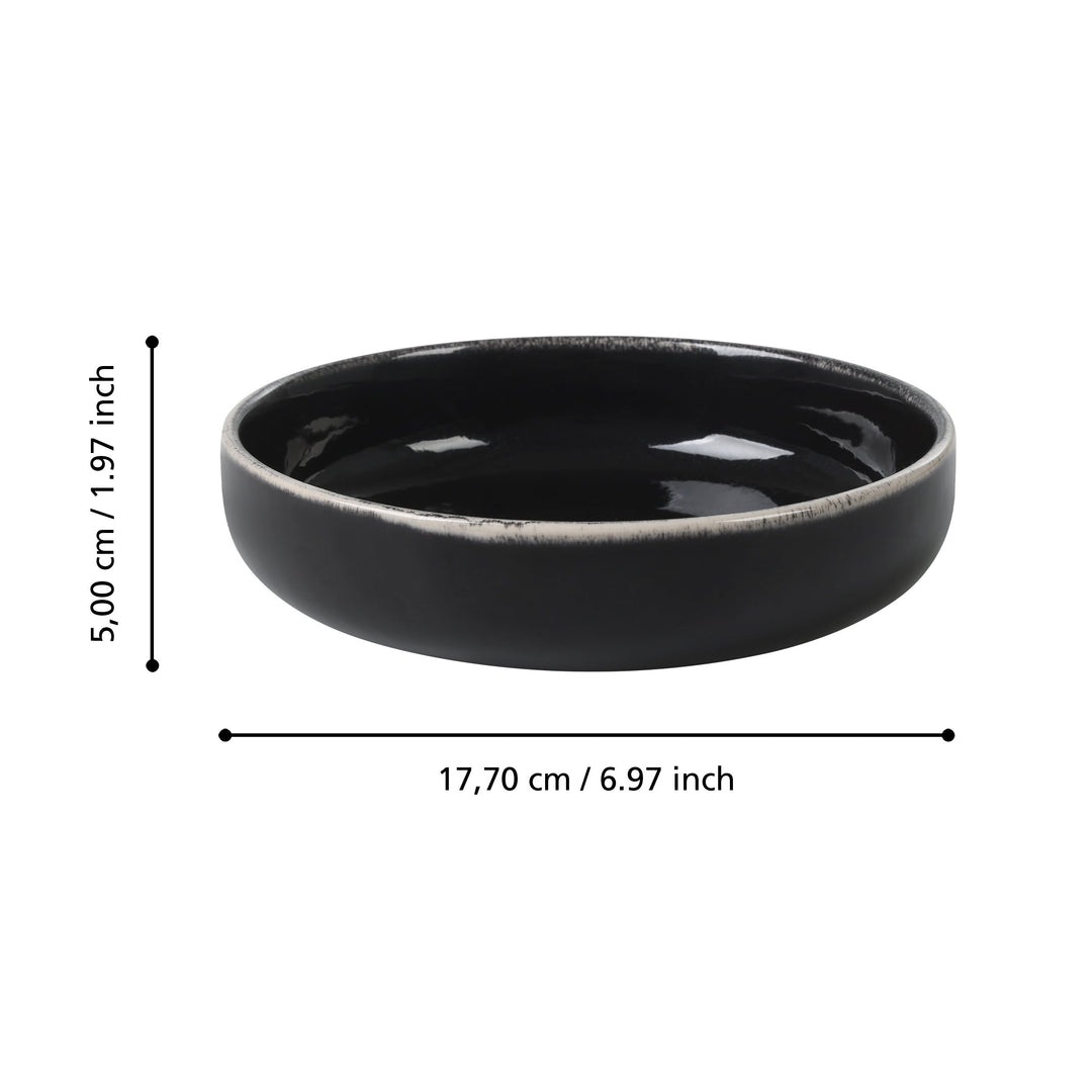 Schale Mubira  H:5 Ø 17,7 cm