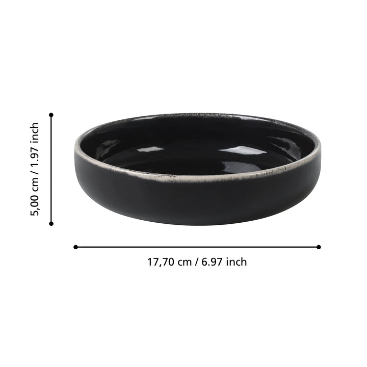 Schale Mubira  H:5 Ø 17,7 cm