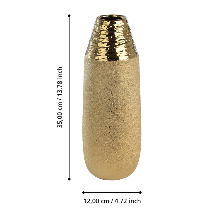 Keramikvase Aramberri  H:35 Ø 12 cm