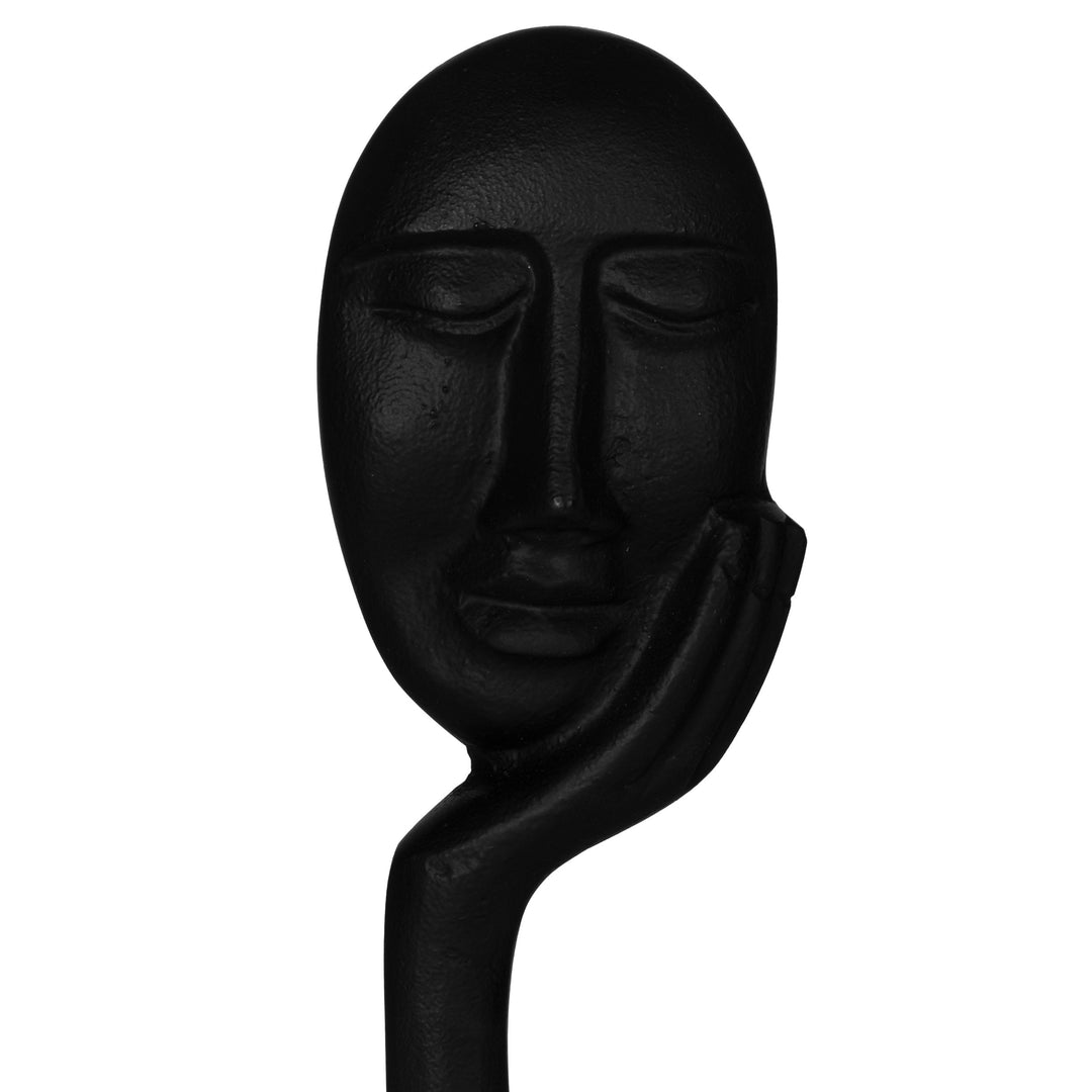 Deko-Objekt Manambato schwarz  H:30 Ø 11 cm in