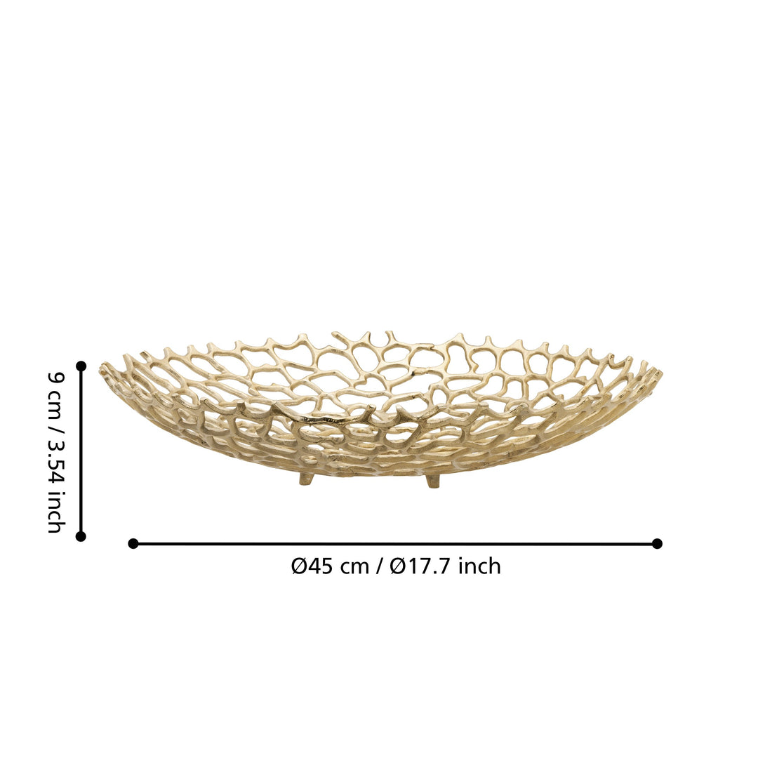 Dekoschale Kimitsu  H:9 Ø 45 cm