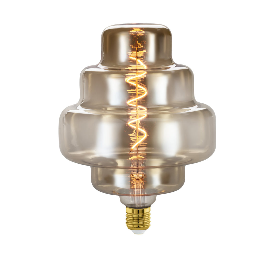 Light bulb Lm_led_e27 glass amber 1X4W L:29 Ø 20 cm in
