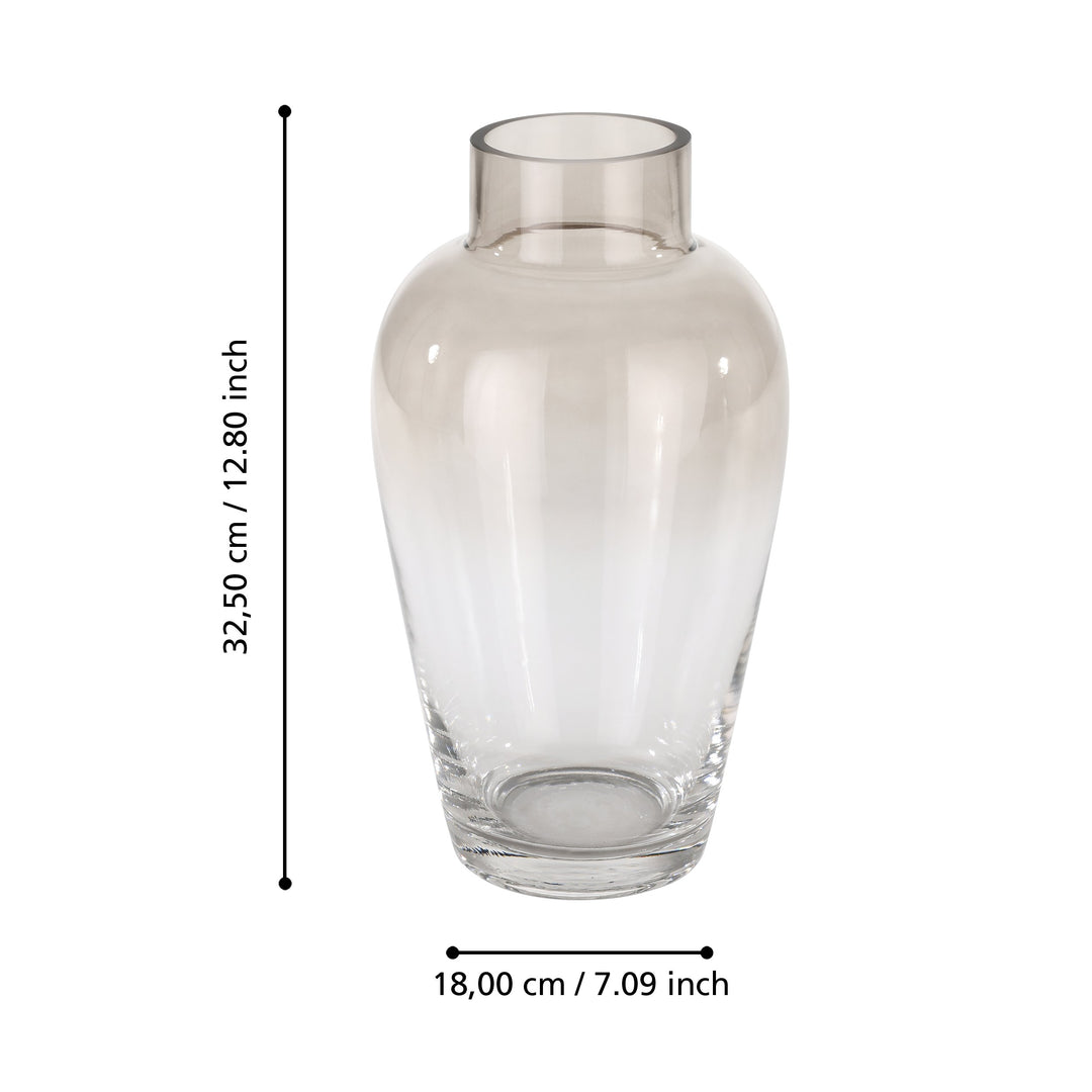 Glasvase Kenyasi  H:32,5 Ø 18 cm