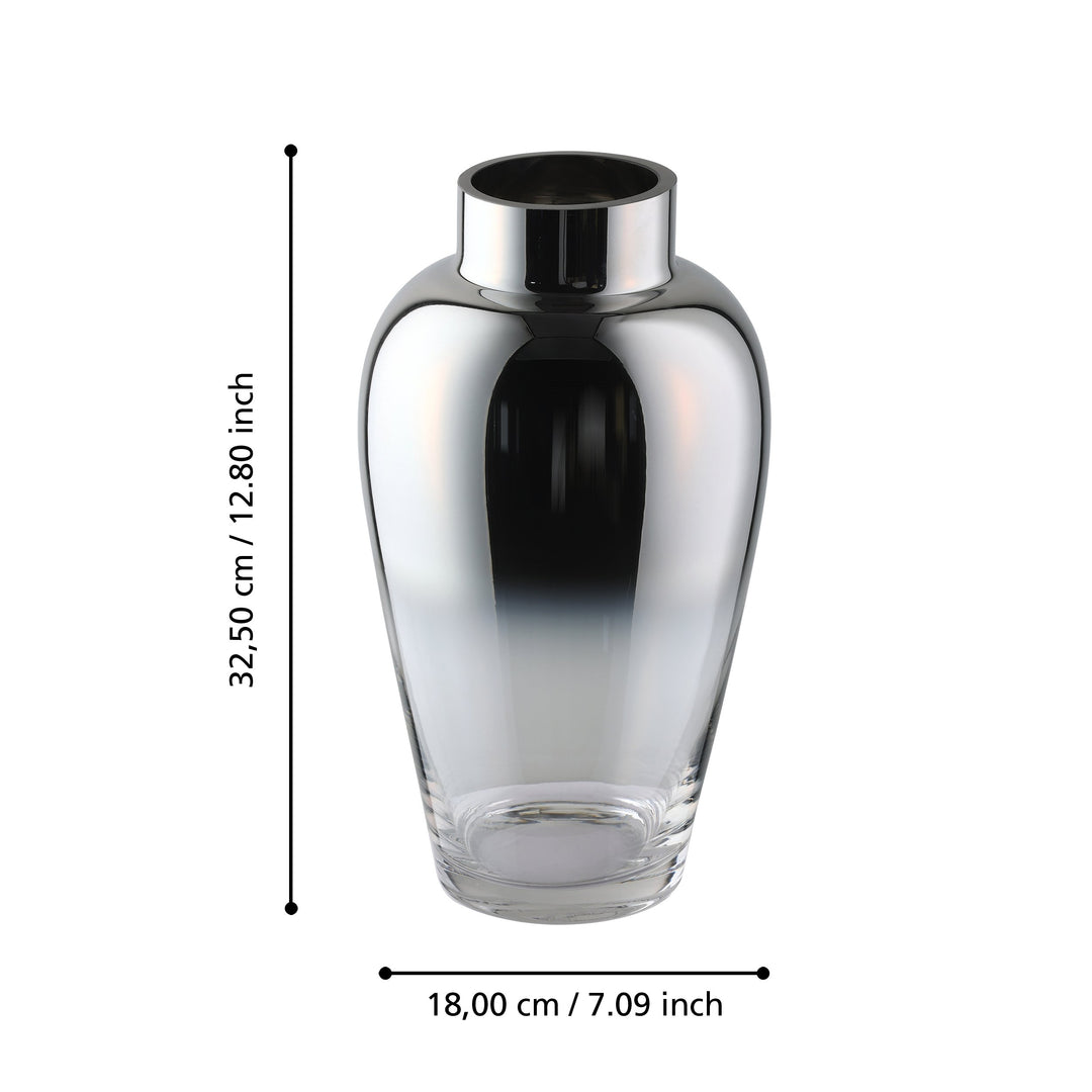 Glasvase Kenyasi  H:32,5 Ø 18 cm