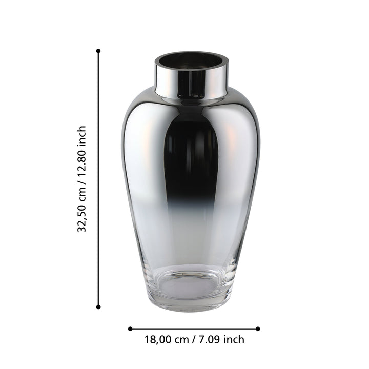 Glasvase Kenyasi  H:32,5 Ø 18 cm
