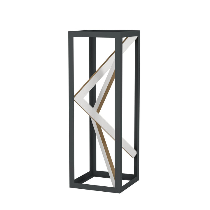 Tischleuchte Penela mit Fernbedienung   mit Schalter schwarz, gold 21W L:15 H:43 cm in