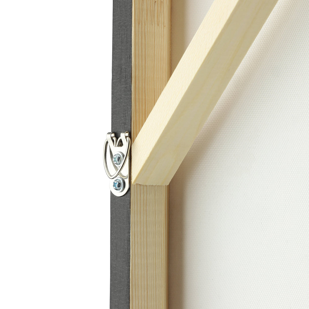 Bild Alaminos weiss, silber, blau  L:120 H:90 cm in