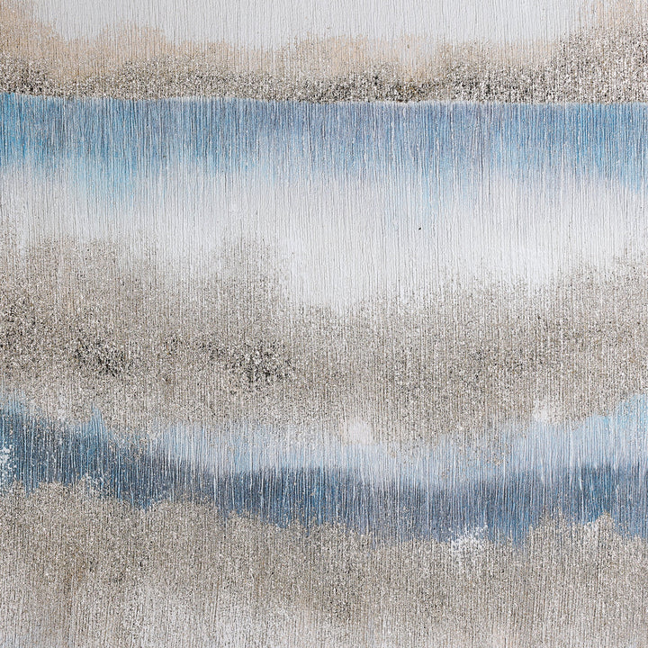 Bild Alaminos weiss, blau  L:120 H:90 cm in