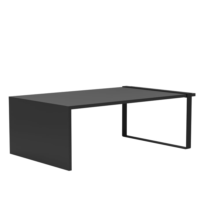 Couchtisch Maasim schwarz  L:100 H:35 cm in