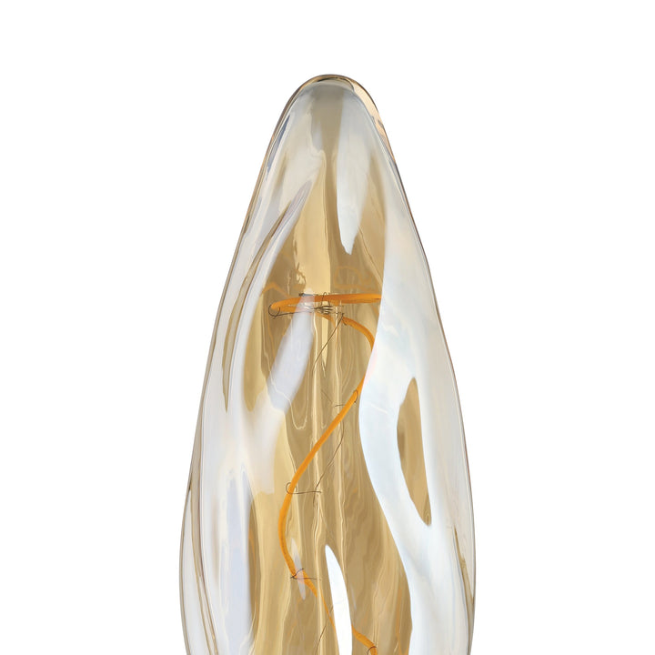 Light bulb Lm_led_e27 glass amber 1X4W L:25.5 Ø 7.8 cm in