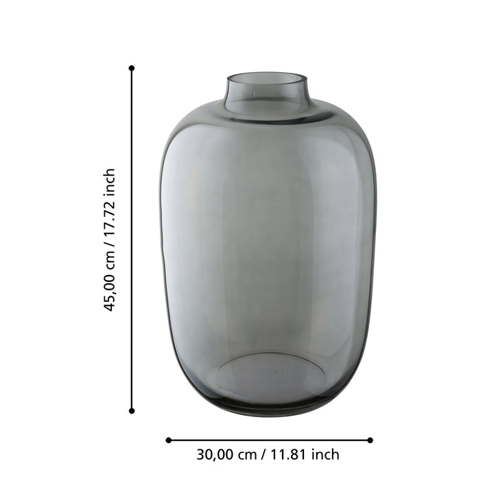 Glasvase Culasi  H:45 Ø 30 cm