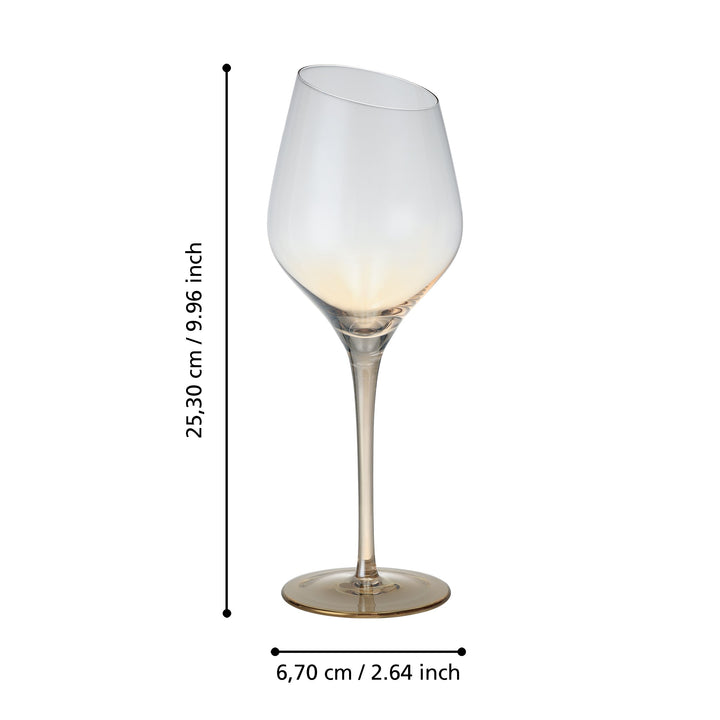 White wine glass Vrede H:25.3 Ø 9.2 cm