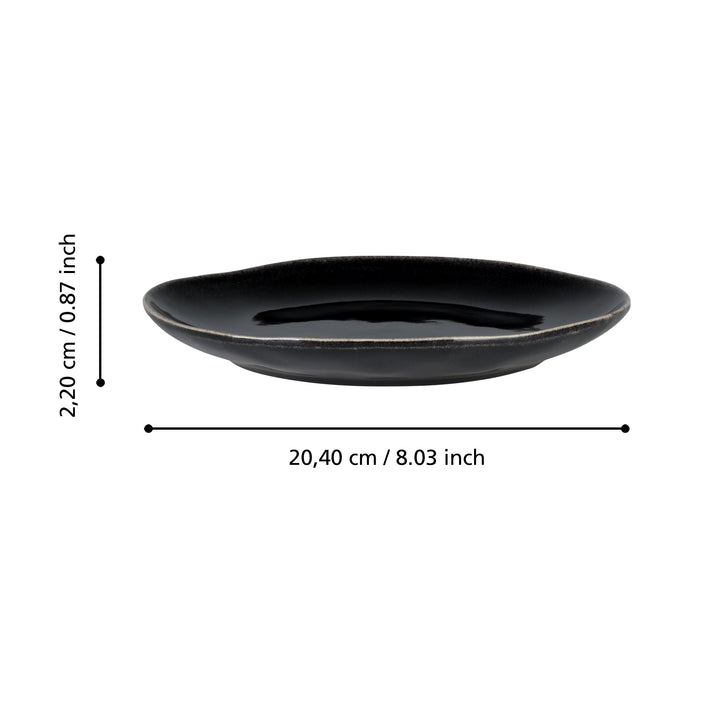 Dessertteller Mubira  H:2,2 Ø 20,4 cm