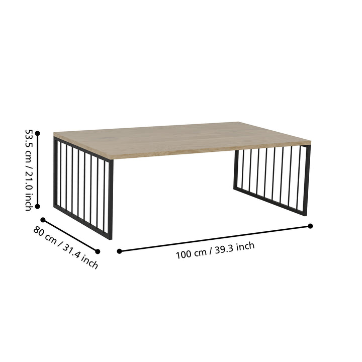 Couchtisch Aukside  L:100 H:53,5 cm
