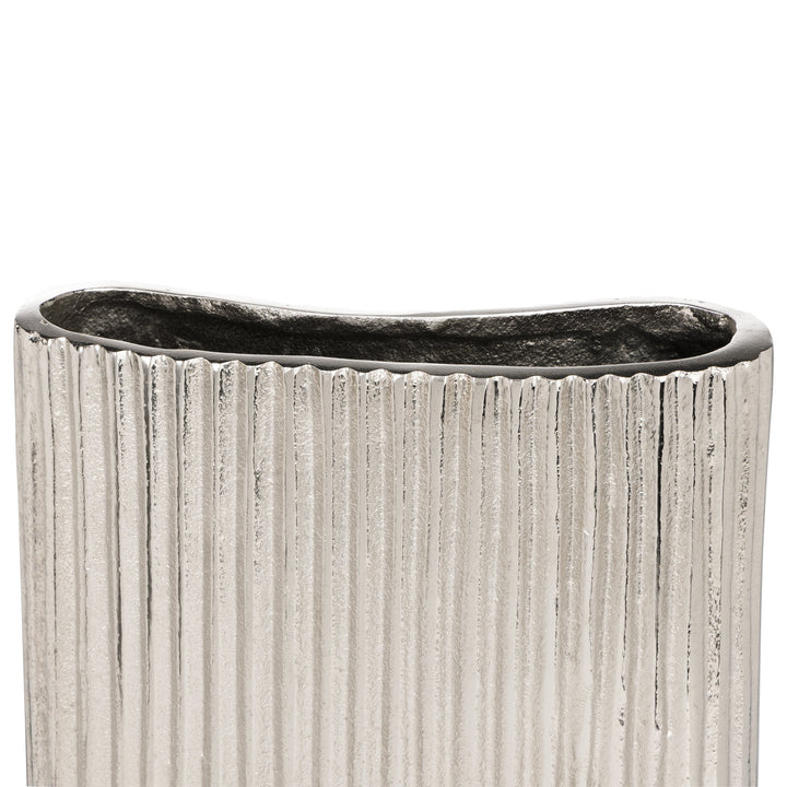 Metal vase Nosimaro L:19 H:30 cm