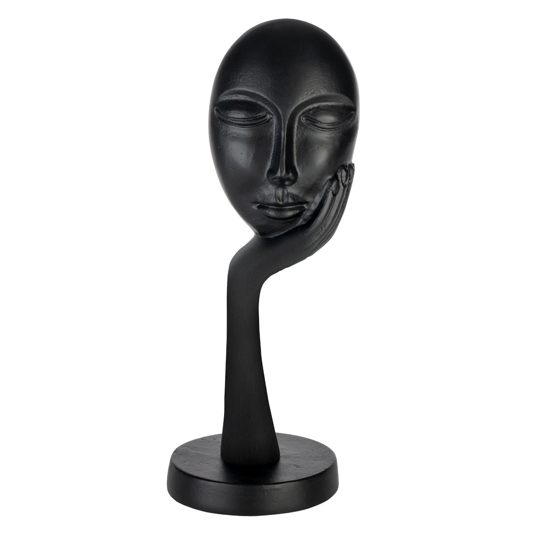 Deko-Objekt Manambato schwarz  H:37 Ø 13 cm in