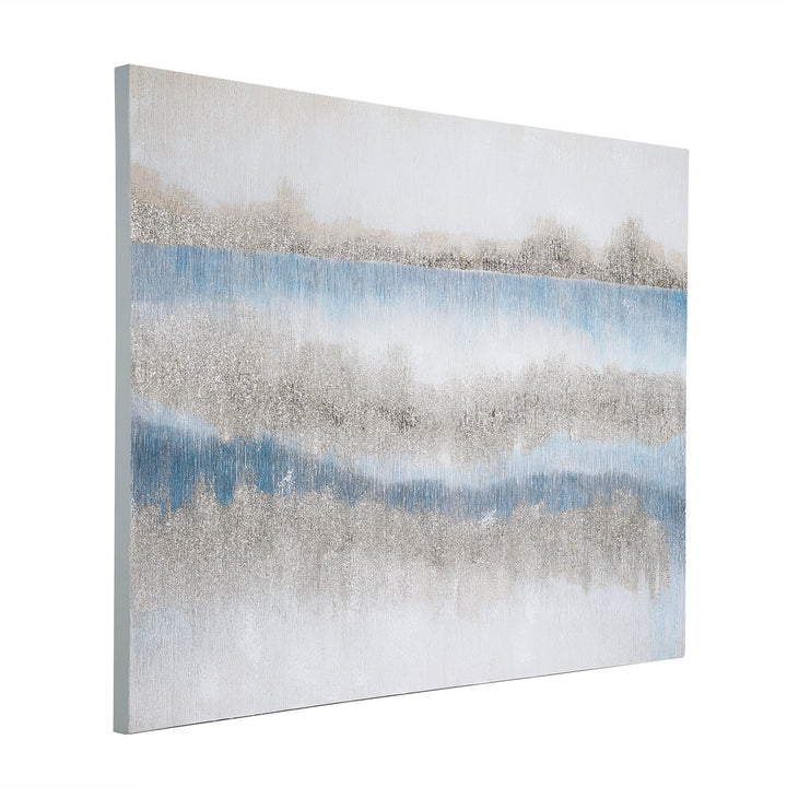 Bild Alaminos weiss, blau  L:120 H:90 cm in