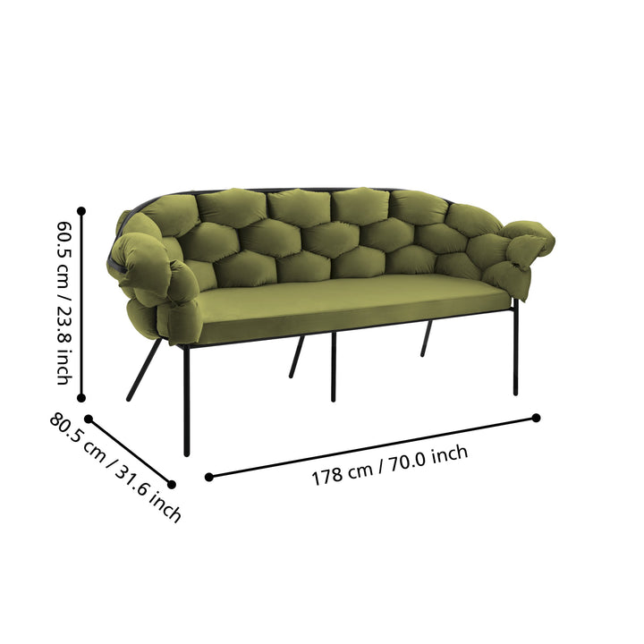Sofa Manambolosy L:178 H:60.5 cm