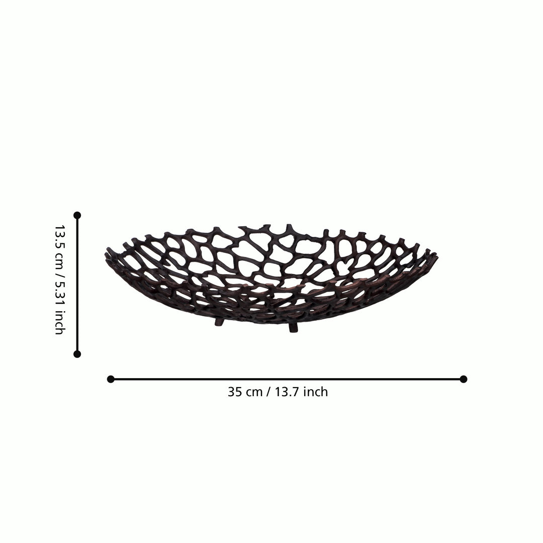 Dekoschale Kimitsu  H:7,5 Ø 38 cm