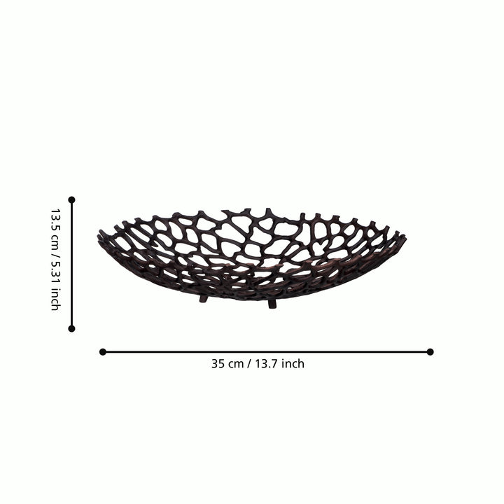 Dekoschale Kimitsu  H:7,5 Ø 38 cm