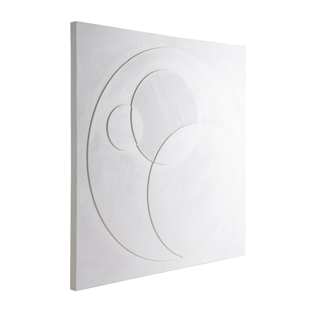 Bild Beserah weiss  L:100 H:100 cm in