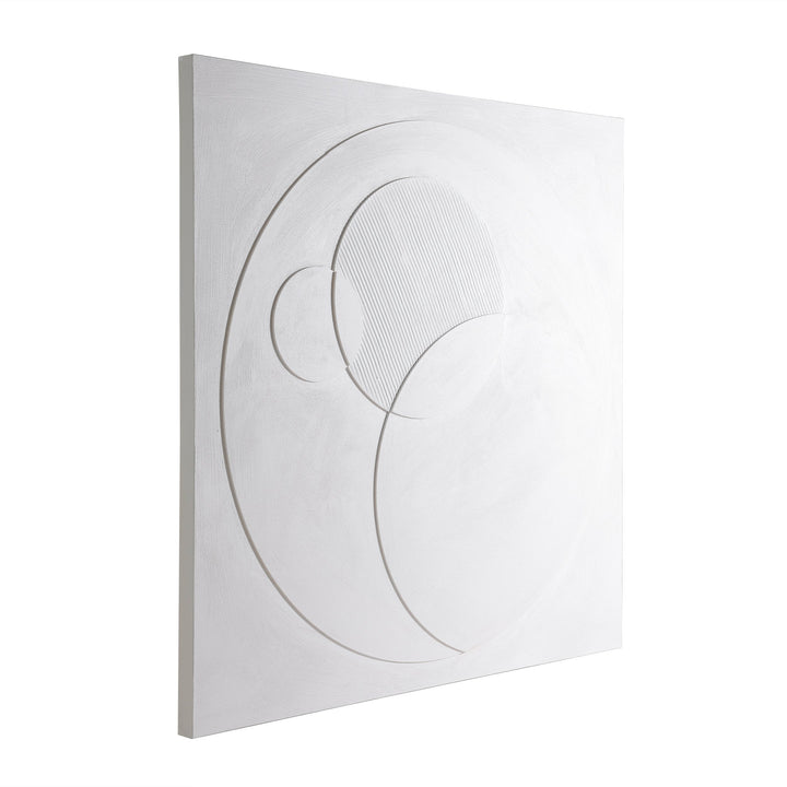 Bild Beserah weiss  L:100 H:100 cm in