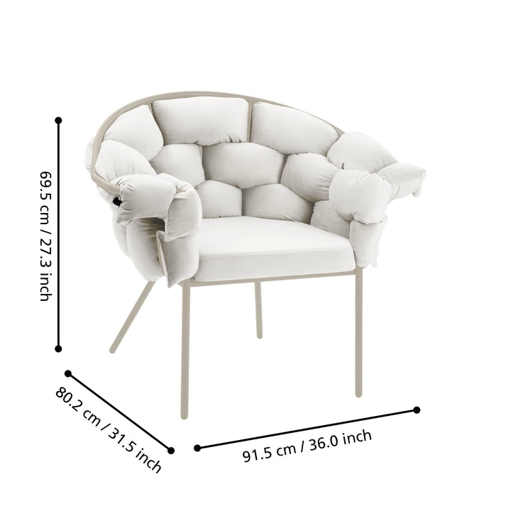 Armchair Manambolosy L: 91.5 H: 69.5 cm