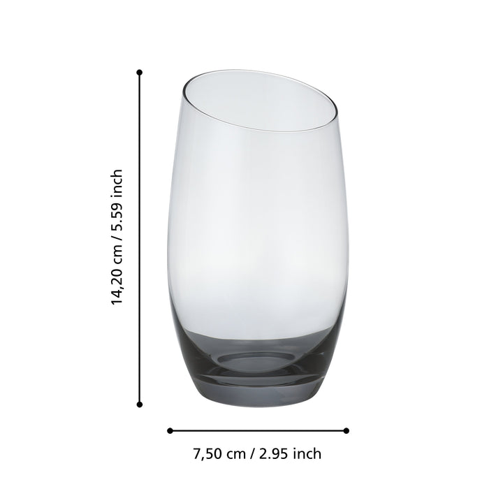 Wasserglas Vrede  H:14,2 Ø 8,4 cm
